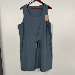 NWT Patagonia Womens Fleetwith Dress Size XL Blue Sleeveless Outdoor
